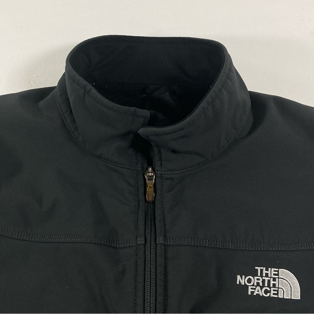 The North Face Jacket Men’s M Black TNF Apex Full Zip Softshell Outdoor Hiking - Picture 8 of 16